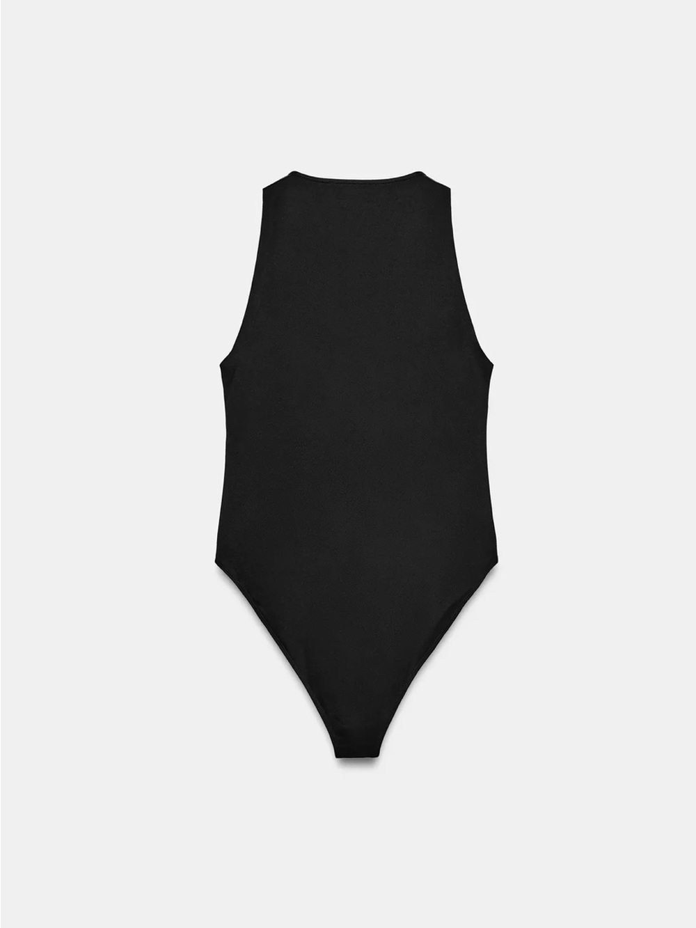 Zara - HALTER NECK BODYSUIT Black - Picture 5 of 6